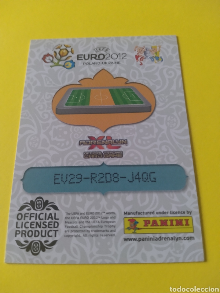 Cromos de f&uacute;tbol: Luca Modric Star player Euro 2012 - Foto 3