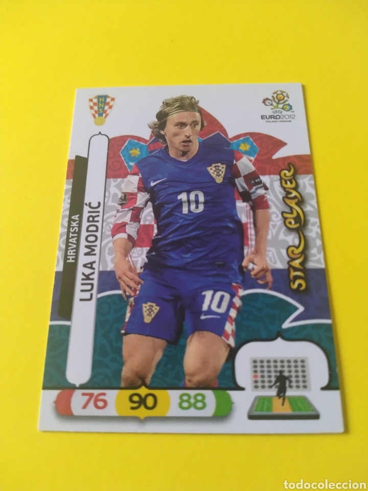 Cromos de f&uacute;tbol: Luca Modric Star player Euro 2012 - Foto 1