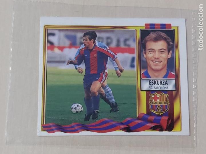 Fu&szlig;ball-Sticker: COMPLETA TU ALBUM ESTE 95 96 BAJA ESKLURZA - VENTANILLA