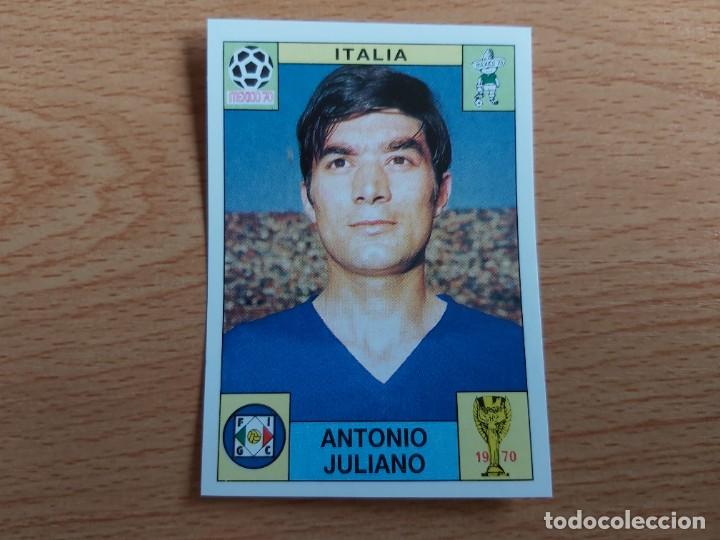 Football Stickers: CROMO FUTBOL WORLD CUP STORY SONRIC'S- PANINI- 55.JULIANO/ITALIA-MUNDIAL MEXICO 70-NUEVO DE SOBRE