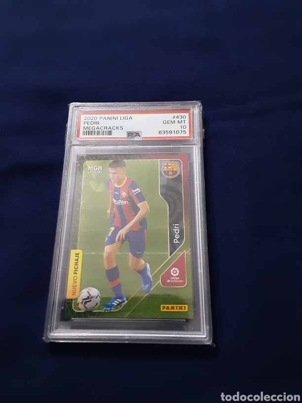 pedri mgks fc barcelona psa 10 - Compra venta en todocoleccion