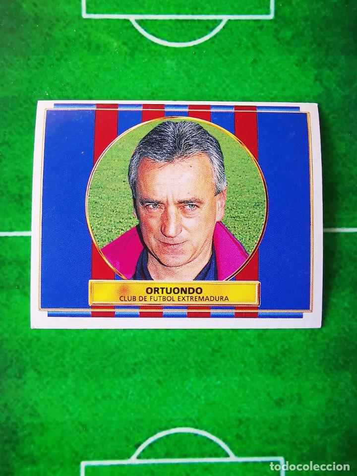 Fu&szlig;ball-Sticker: CROMO FUTBOL 96 97 SIN PEGAR LIGA ESTE 1996 1997 CF EXTREMADURA ENTRENADOR ORTUONDO