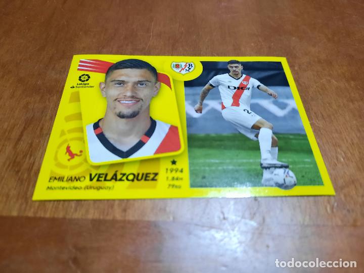 Cromos de f&uacute;tbol: VELAZQUEZ 8B. EDICIONES ESTE. LIGA 2021-22. CROMO CARTA. SIN PEGAR. BUEN ESTADO