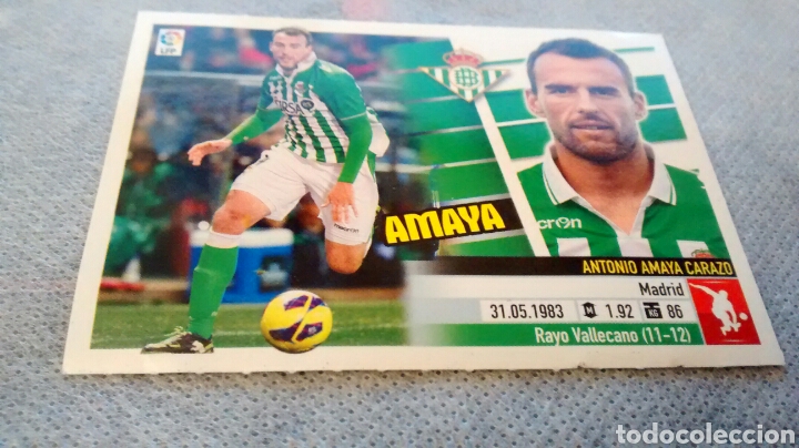 Cromos de f&uacute;tbol: 2013 2014 13 14 ESTE PANINI AMAYA - Foto 1