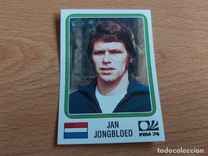 Cromos de F&uacute;tbol: CROMO FUTBOL WORLD CUP STORY SONRIC'S-PANINI 76.JONGBLOED/HOLANDA-MUNDIAL MUNICH 74-NUEVO DE SOBRE