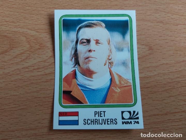 Cromos de Futebol: CROMO FUTBOL WORLD CUP STORY SONRIC'S-PANINI 77.SCHRIJVERS/HOLANDA-MUNDIAL MUNICH 74-NUEVO DE SOBRE