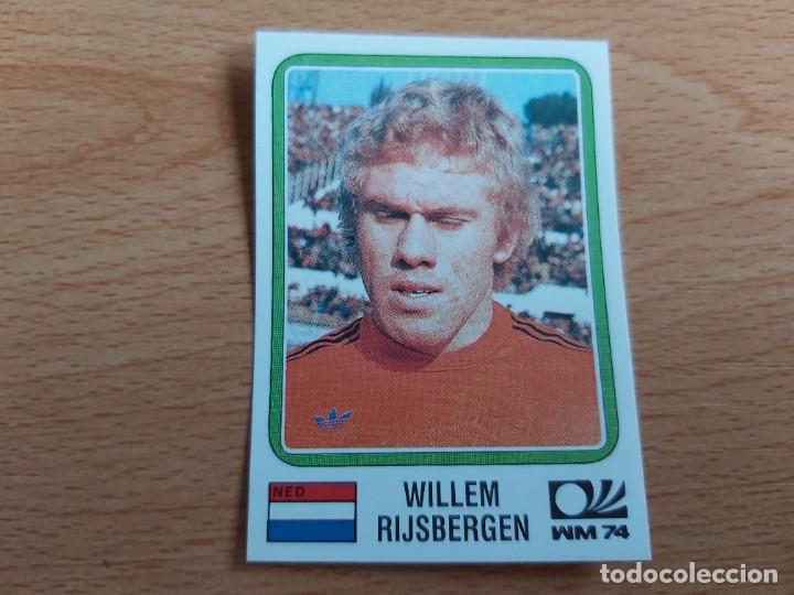 Cromos de F&uacute;tbol: CROMO FUTBOL WORLD CUP STORY SONRIC'S-PANINI 81.RIJSBERGEN/HOLANDA-MUNDIAL MUNICH 74-NUEVO DE SOBRE