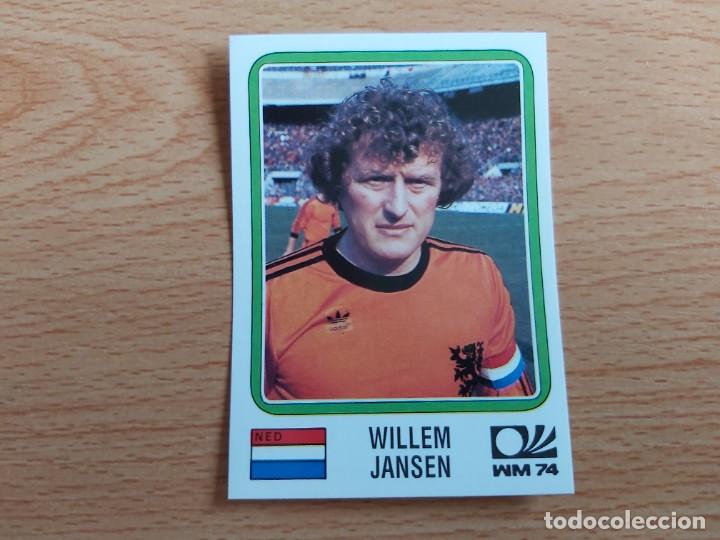 Football Stickers: CROMO FUTBOL WORLD CUP STORY SONRIC'S-PANINI 83.JANSEN/HOLANDA-MUNDIAL MUNICH 74-NUEVO DE SOBRE