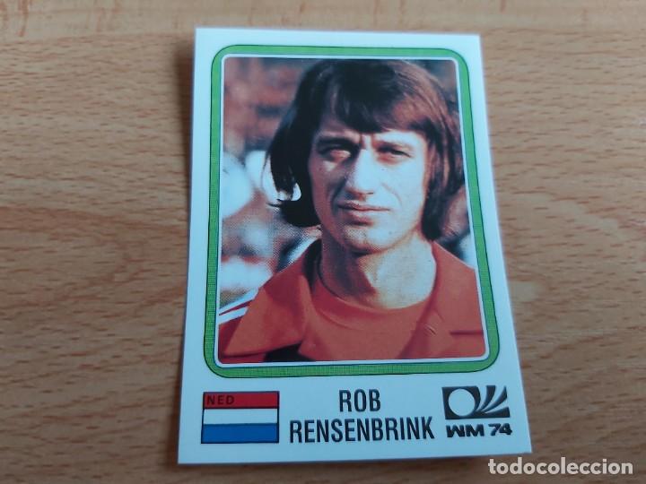 Football Stickers: CROMO FUTBOL WORLD CUP STORY SONRIC'S-PANINI 90.RENSENBRINK/HOLANDA-MUNDIAL MUNICH 74-NUEVO DE SOBRE