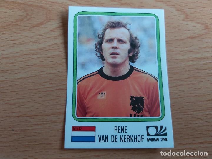 Cromos de F&uacute;tbol: CROMO FUTBOL WORLD CUP STORY SONRIC'S-PANINI 92.VAN DE KERKHOF/HOLANDA-MUNDIAL MUNICH 74-NUEVO