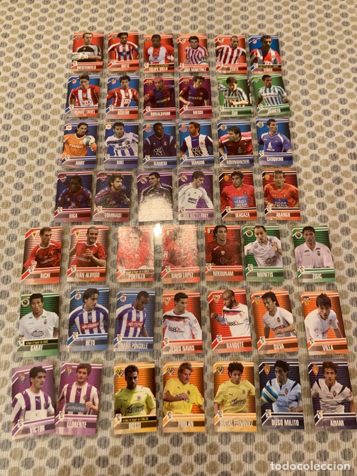 Cromos de f&uacute;tbol: LIGA ESTE 07 08 - STAKS 45 COMPLETA