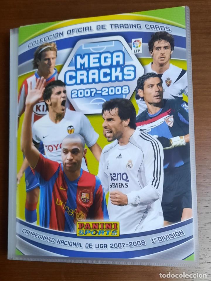 Fu&szlig;ball-Sticker: COLECCI&Oacute;N COMPLETA MEGACRACKS 2007-2008-504 CARDS +79 BIS + 3 INDICES-TODO ORIGINAL-EXCELENTE ESTADO