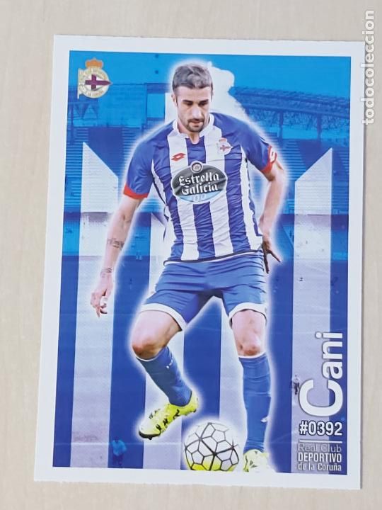 Cromos de F&uacute;tbol: N&ordm; 392 CANI - MUNDICROMO QUIZ GAME FICHAS LIGA 2016 - DEPORTIVO DE LA CORU&Ntilde;A