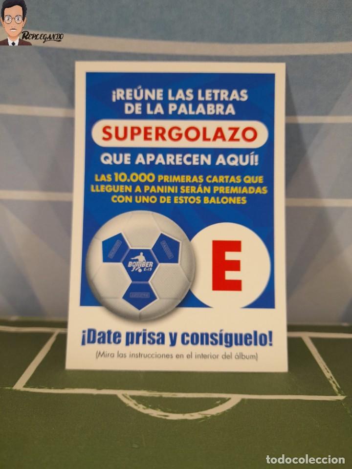 Cromos de Futebol: LETRA E - SUPERGOLAZO 2018/2019 - CROMO LIGA ESTE PANINI 18/19 FICHA CARD TARJETA