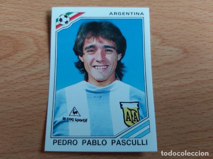 Cromos de f&uacute;tbol: CROMO FUTBOL WORLD CUP STORY SONRIC'S-PANINI 177.PASCULLI/ARGENTINA-MUNDIAL MEXICO 86-NUEVO