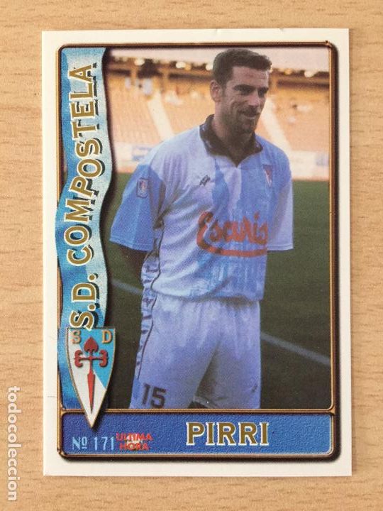 Fu&szlig;ball-Sticker: 1996-1997 - 171 PIRRI - SD COMPOSTELA - MUNDICROMO