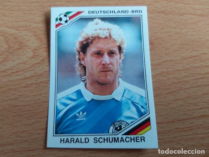 Fu&szlig;ball-Sticker: CROMO FUTBOL WORLD CUP STORY SONRIC'S-PANINI 178.SCHUMACHER/ALEMANIA-MUNDIAL MEXICO 86-NUEVO