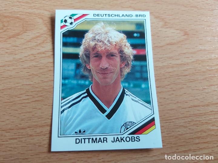 Cromos de F&uacute;tbol: CROMO FUTBOL WORLD CUP STORY SONRIC'S-PANINI 182.JAKOBS/ALEMANIA-MUNDIAL MEXICO 86-NUEVO