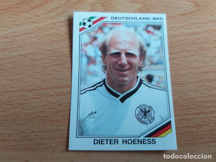 Cromos de f&uacute;tbol: CROMO FUTBOL WORLD CUP STORY SONRIC'S-PANINI 194.HOENESS/ALEMANIA-MUNDIAL MEXICO 86-NUEVO