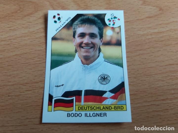 Cromos de F&uacute;tbol: CROMO FUTBOL WORLD CUP STORY SONRIC'S-PANINI 195.ILLGNER/ALEMANIA-MUNDIAL ITALIA 90-NUEVO