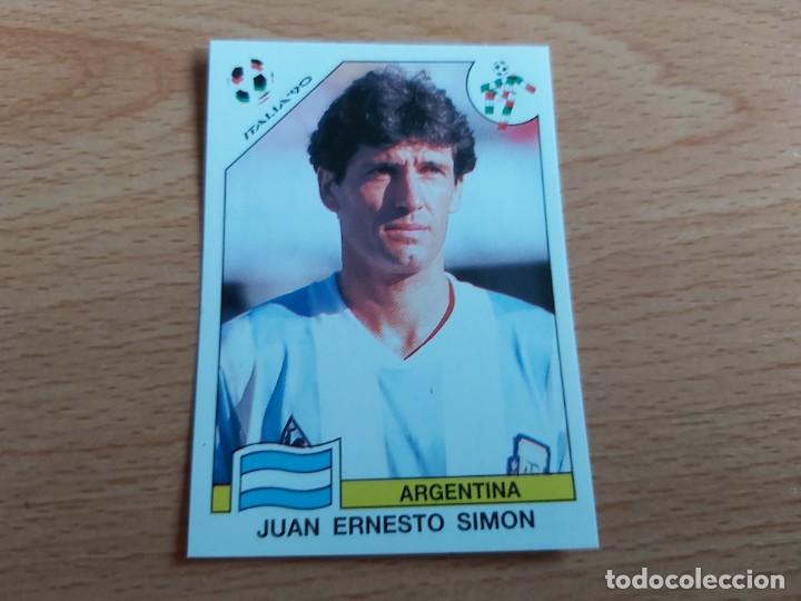 Cromos de Futebol: CROMO FUTBOL WORLD CUP STORY SONRIC'S-PANINI 214.SIMON/ARGENTINA-MUNDIAL ITALIA 90-NUEVO