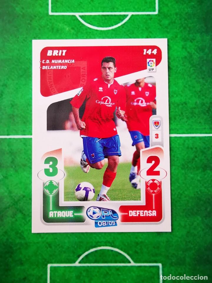 Fu&szlig;ball-Sticker: CROMO FUTBOL CARD 08 09 PLAY LIGA PANINI 2008 2009 CD NUNMANCIA 144 BRIT