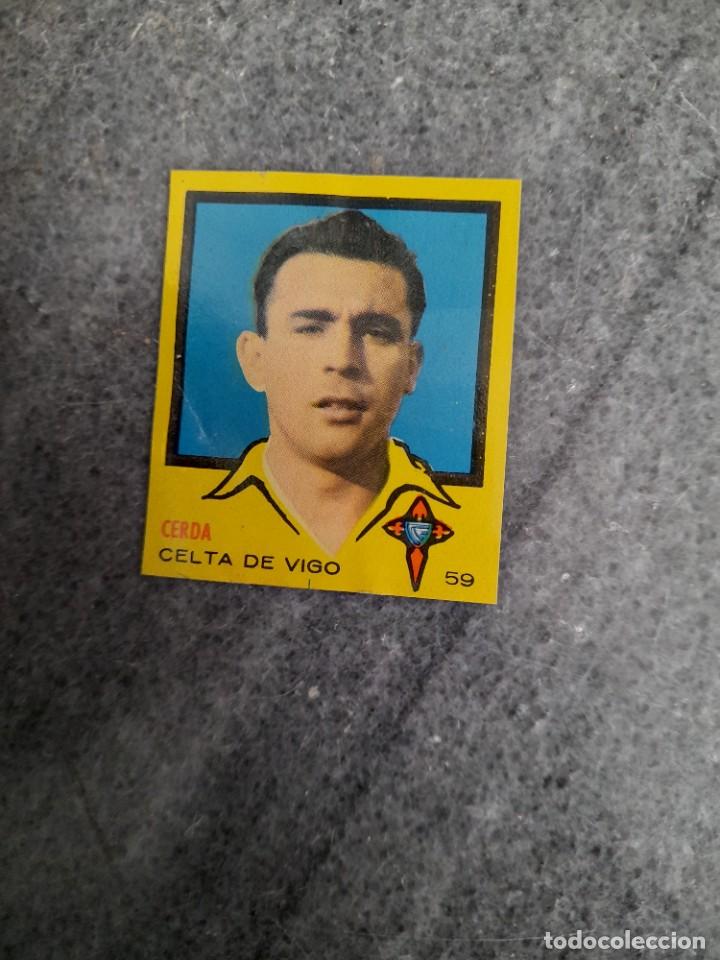 Cromos de Futebol: Cromo f&uacute;tbol editorial Bruguera a&ntilde;o 1957 Atl&eacute;tico de Madrid Molina N&deg; 59 campeones