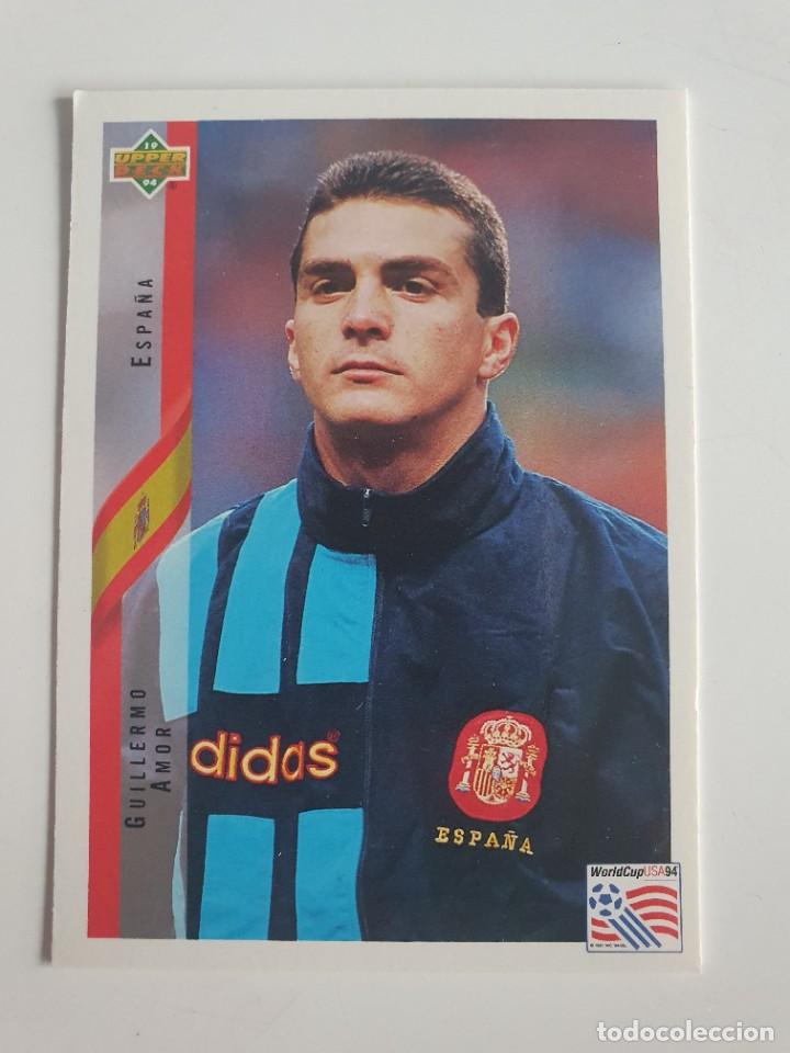 Football Stickers: CROMO MUNDIAL USA 94 UPPER DECK GUILLERMO AMOR 153