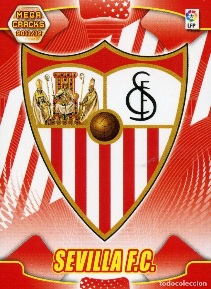 Cromos de Futebol: MEGACRACKS 2011-12 N&ordm; 271 ESCUDO - SEVILLA FC