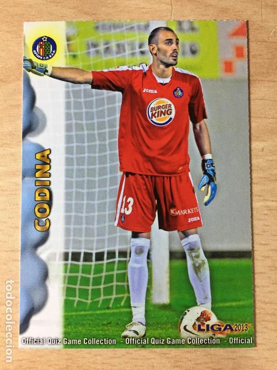 Cromos de f&uacute;tbol: 2012-2013 - 275 CODINA - GETAFE CF - MUNDICROMO - Foto 1