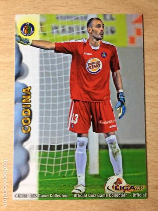 Cromos de f&uacute;tbol: 2012-2013 - 275 CODINA - GETAFE CF - MUNDICROMO - Foto 1
