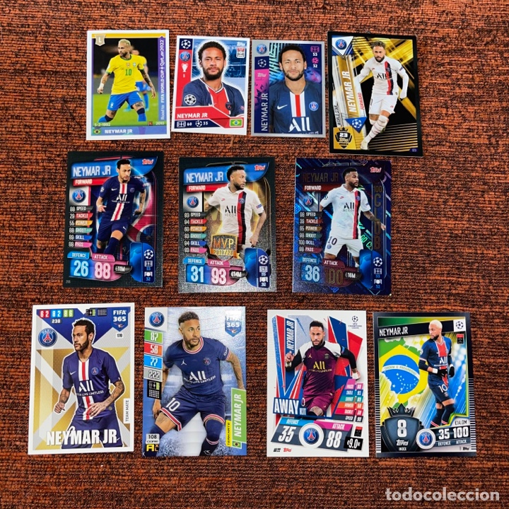 Panini – carte de classement limité de la ligue des Champions, Neymar Jr,  équipe de Football nationale brésilienne, cartes de Collection de Fans,  jouet cadeau - AliExpress