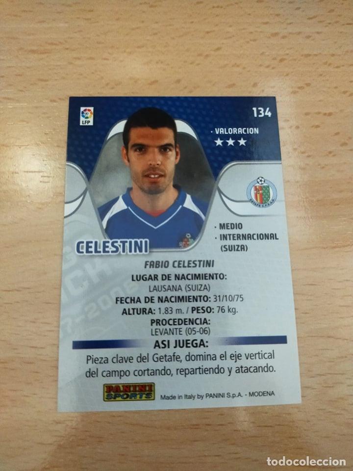 Cromos de f&uacute;tbol: Megacracks 07/08. 134- Celestini. Getafe. - Foto 2