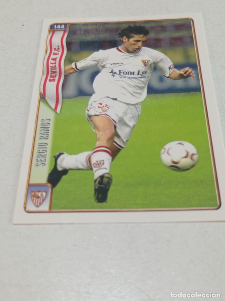 Cromos de F&uacute;tbol: Sergio Ramos Mundicromo 2004/2005 perfecto estado