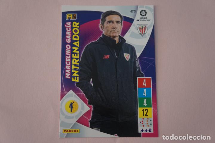 Cromos de f&uacute;tbol: TRADING CARD DE FUTBOL MARCELINO DEL ATH. BILBAO N&ordm; 473 LIGA ADRENALYN XL 2021-2022/21-22 PANINI