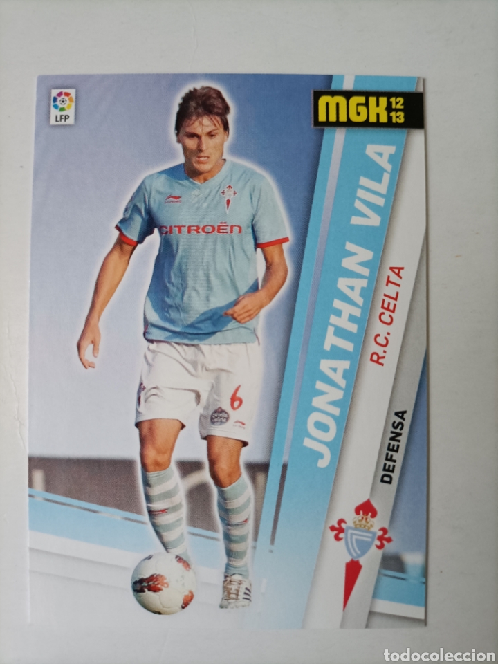 Cromos de f&uacute;tbol: Jonathan Vila. Celta de Vigo. Megacracks 2012/13 - Foto 1