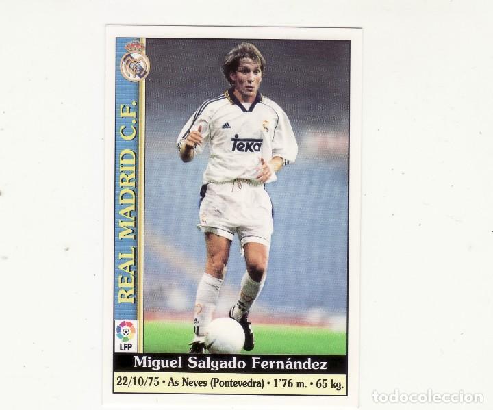 Cromos de f&uacute;tbol: MUNDICROMO 2000 446 SALGADO MADRID - Foto 1