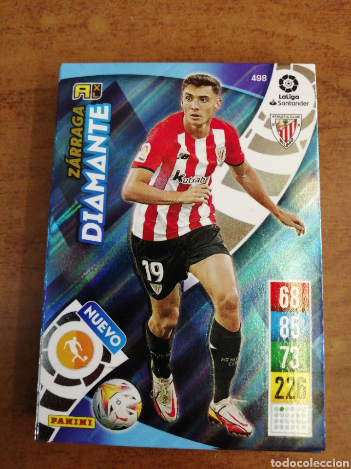 Football Stickers: NUEVO DIAMANTE ZARRAGA 498 ADRENALYN XL 2021 2022. 21 22