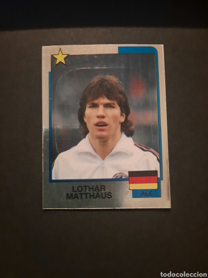 Football Stickers: CROMO LOTHAR MATTHAUS, ALEMANIA. F&Uacute;TBOL 88 N&deg;209. PANINI
