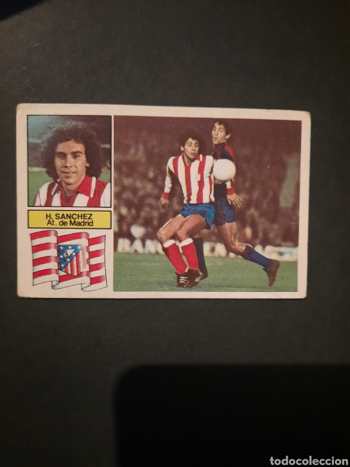 Cromos de f&uacute;tbol: CROMO HUGO SANCHEZ, ATL&Eacute;TICO DE MADRID, NUNCA PEGADO ,LIGA 82 83 EDICIONES ESTE