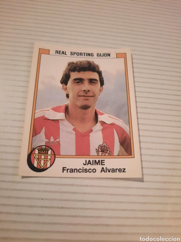 Cromos de F&uacute;tbol: CROMO JAIME FRANCISCO &Aacute;LVAREZ, REAL SPORTING GIJON,F&Uacute;TBOL 88 N&deg;338, PANINI NUEVO