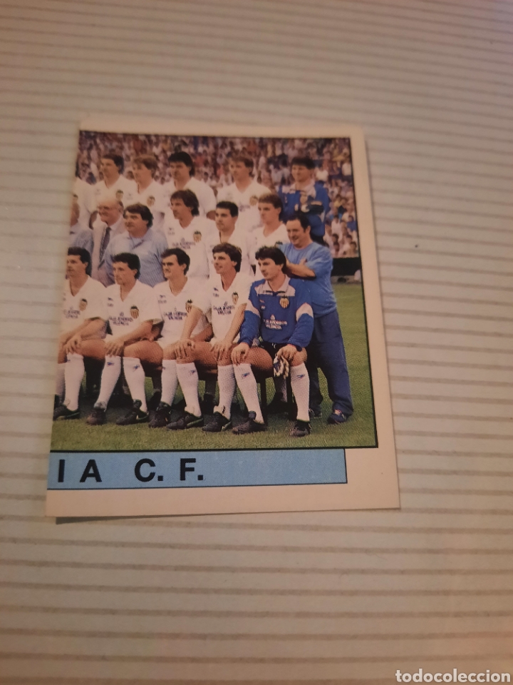 Cartes &agrave; collectionner de Football: CROMO EQUIPACI&Oacute;N VALENCIA C.F., F&Uacute;TBOL 88 N&deg;366, PANINI NUEVO