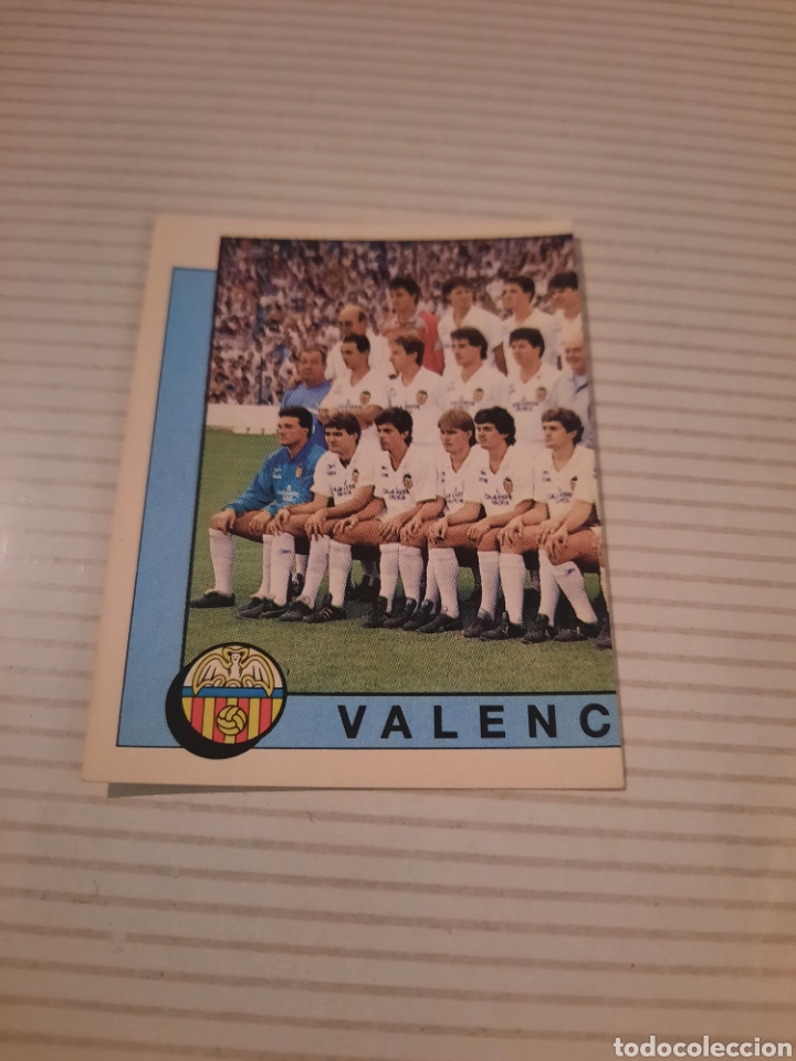 Cartes &agrave; collectionner de Football: CROMO EQUIPACI&Oacute;N VALENCIA C.F., F&Uacute;TBOL 88 N&deg;365, PANINI NUEVO