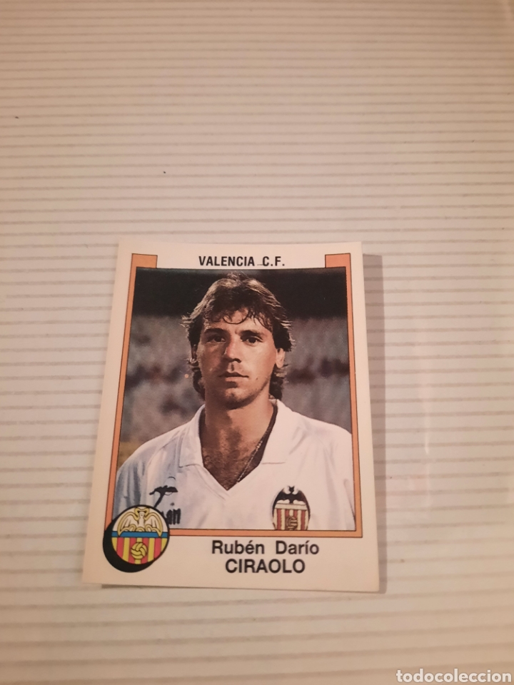 Fu&szlig;ball-Sticker: CROMO RUBEN DAR&Iacute;O &rdquo;CIRAOLO&rdquo;,VALENCIA C.F.,F&Uacute;TBOL 88 N&deg;360, PANINI NUEVO