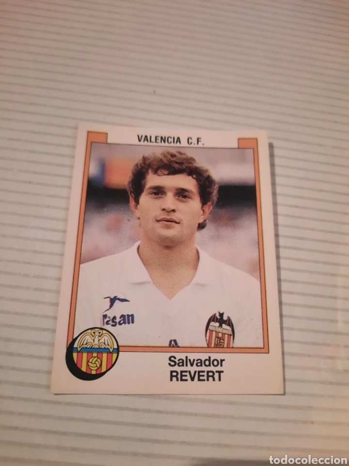 Cartes &agrave; collectionner de Football: CROMO SALVADOR REVERT,VALENCIA C.F, F&Uacute;TBOL 88 N&deg;354, PANINI NUEVO