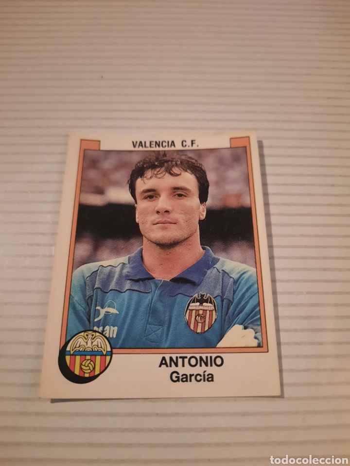 Cromos de Futebol: CROMO ANTONIO GARC&Iacute;A, VALENCIA C.F, F&Uacute;TBOL 88 N&deg;350,PANINI NUEVO