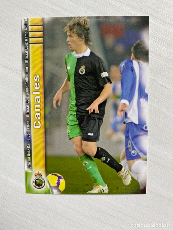 Cromos de f&uacute;tbol: 694 CANALES RACING SANTANDER 2009 2010 09 10 ROOKIE CARD MUNDICROMO