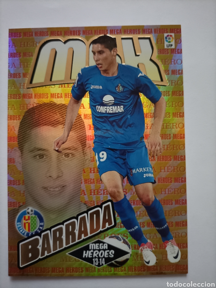 Cromos de f&uacute;tbol: Barrada. Getafe. Megacracks 2013/14 - Foto 1