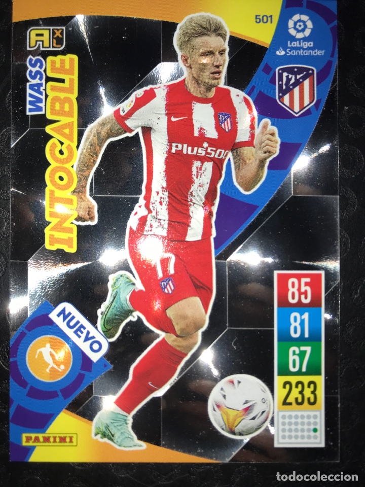 Cromos de Futebol: 501 NUEVO INTOCABLE WASS ATL&Eacute;TICO DE MADRID