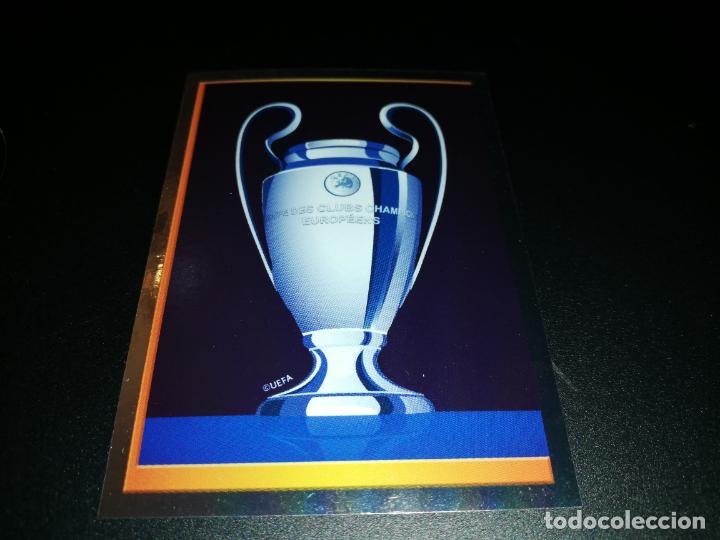 Cromos de F&uacute;tbol: UCL 2 TROFEO LOGO CROMOS ALBUM STICKERS UEFA CHAMPIONS LEAGUE TOPPS 16 17 2016 2017